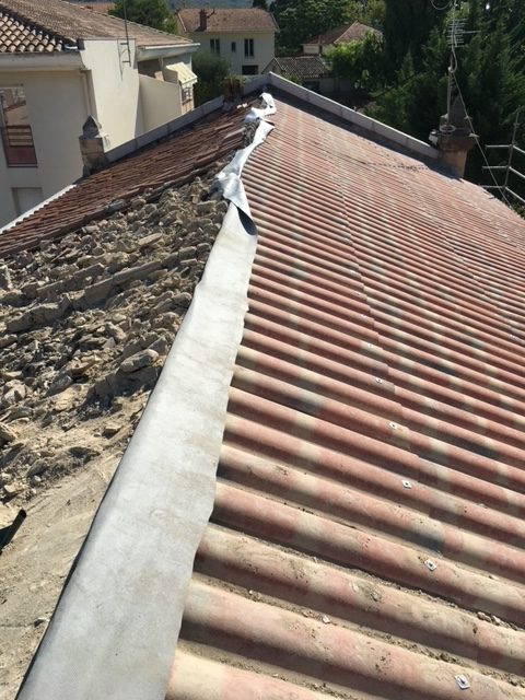 réparation faitage toit Montauban